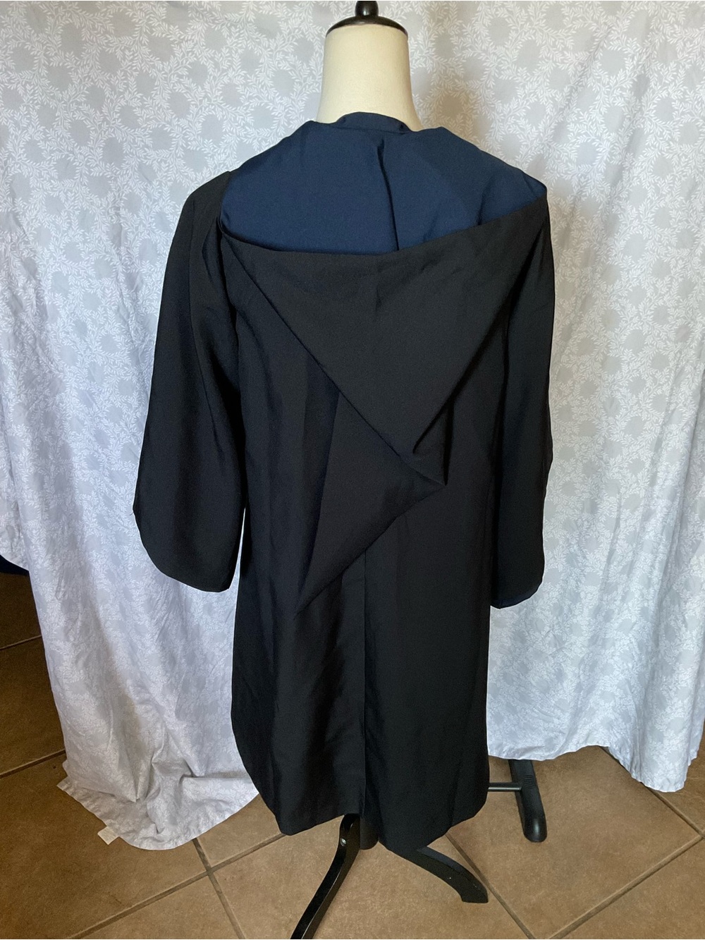Warner Bros. Harry Potter Kids Robe - Black & Navy - Picture 6 of 11